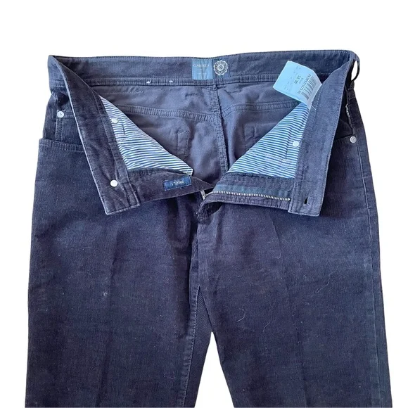 ❤️SOLD❤️ MENS 1920 GARDEUR CASUAL DARK BROWN CORDUROY PANTS JEANS STYLE 34/30 - Picture 3 of 11